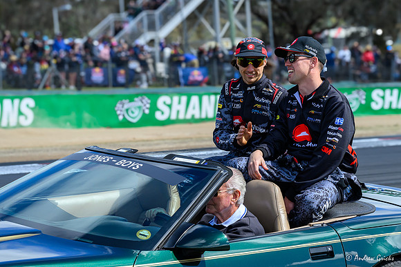 2024. Mackauley Jones & Jordan Boys in the driver's parade