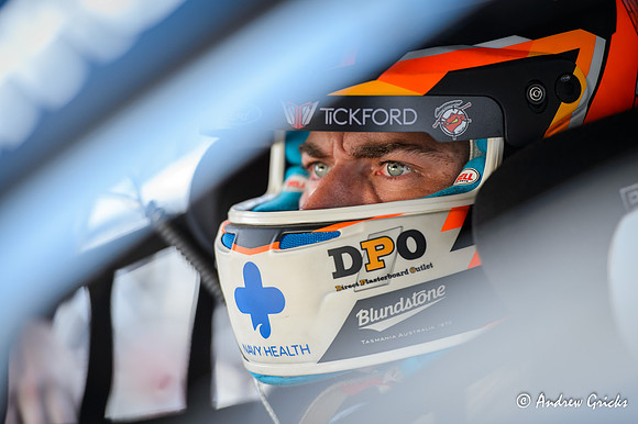 2019 Chaz Mostert in the car before Saturday's race