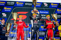 2019 Podium. Jamie Whincup, Will Davison & Chaz Mostert