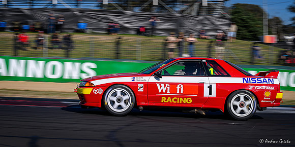 2024. Nissan GT-R raced by Jim Richards & Mark Skaife. Note that Winfield reference had to changed