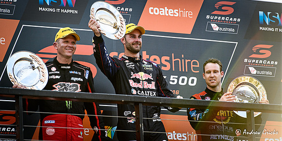 2016 Shane van Gisbergen, Garth Tander & David Reynolds