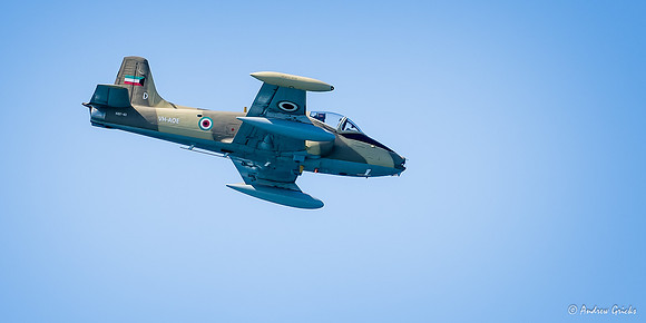 BAC Strikemaster Jet at Pacific Airshow Gold Coast