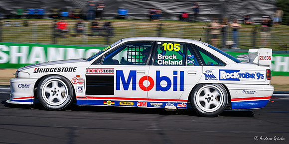 2024. VR Holden Comodore raced by Peter Brock & John Cleland