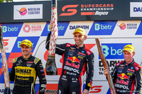 2024 Race 1 podium. Broc Feeney (first), Mark Winterbotton (second) & Will Brown (third).
