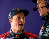 2024. Will Brown talks to engineer during Broc Feeney's top 10 shootout