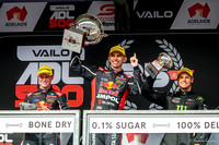 2024. Saturday podium, Broc Feeney (first), Will Brown (second) & Cam Waters (third).