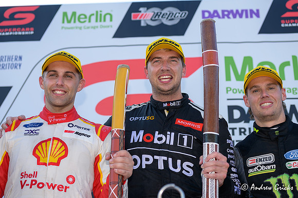 2022 podium, Chaz Mostert, Anton De Pasquale & Cameron Waters